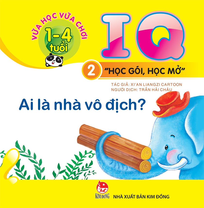 Vừa Học Vừa Chơi 1-4 Tuổi: IQ - Học Gói Học Mở (Bộ 10 Cuốn) - Tái Bản 2019