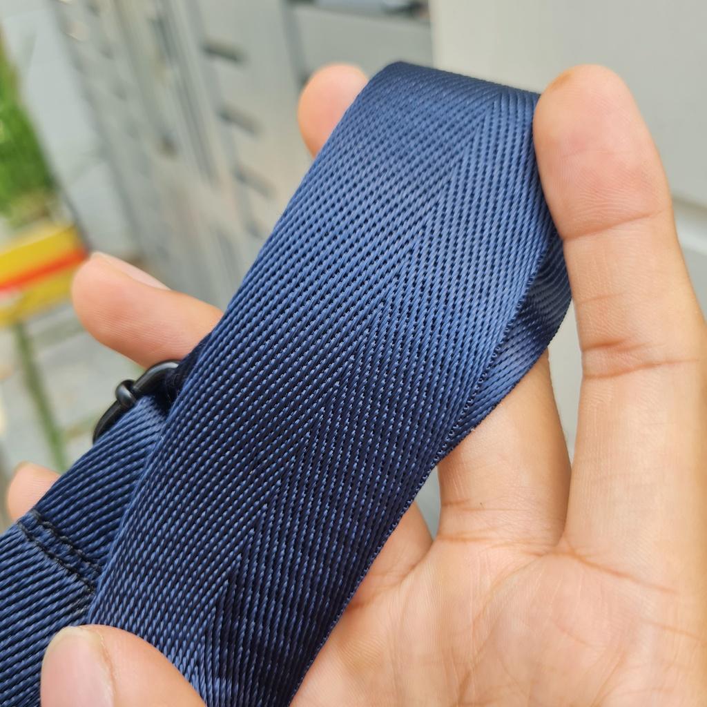 Dây Đai Trơn Màu Làm Dây Túi, Dây Máy Ảnh, Móc Khóa Size 3.8 cm