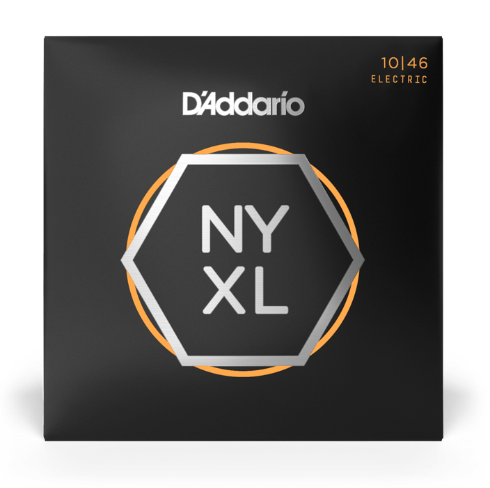 Bộ dây đàn Guitar Điện/ Electric Guitar Strings - D'Addario NYXL 10-46 (NYXL1046) - Regular Light - Hàng chính hãng