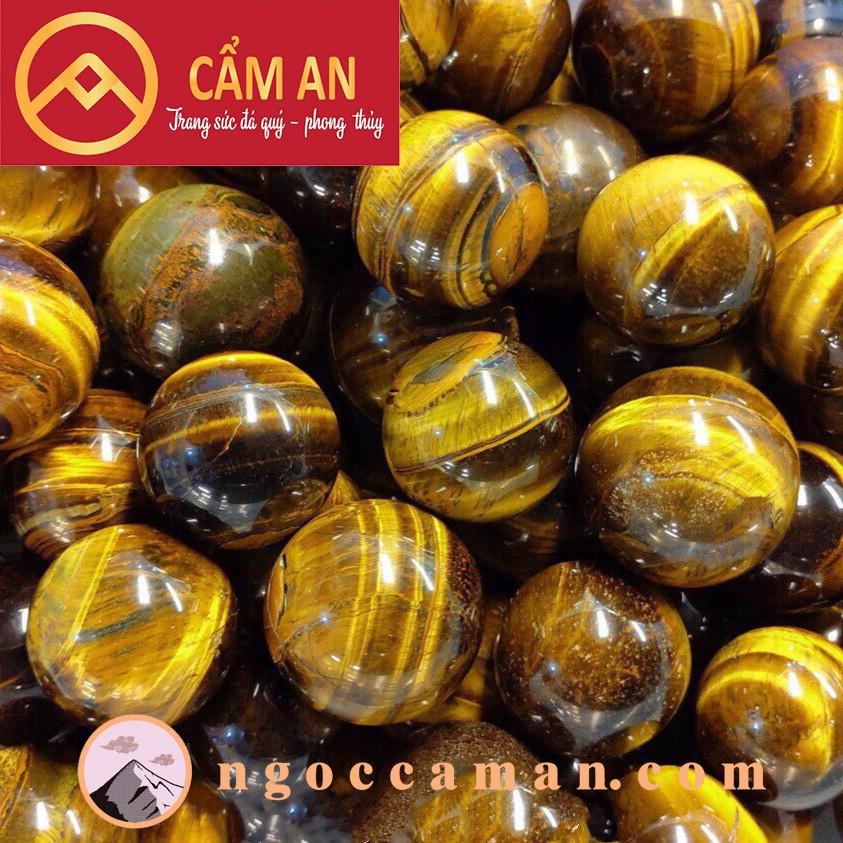 Bi Lăn Tay Đá Tự Nhiên Màu Nâu Vàng - Sản phẩm trị liệu đánh bay mệt mỏi
