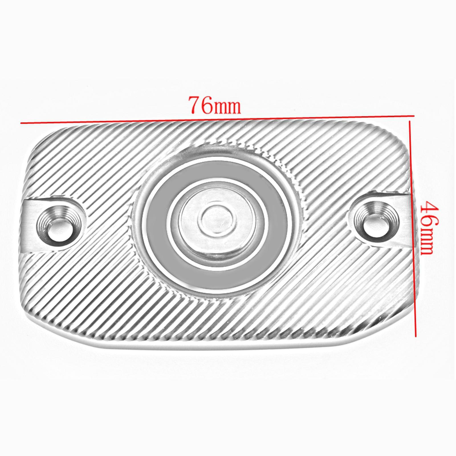 Motorcycle Brake Master Clutch Cylinder Cover Front Rear ,Repair Parts ,Spare Parts Professional Replaces Durable Aluminum Fluid Reservoir Cap