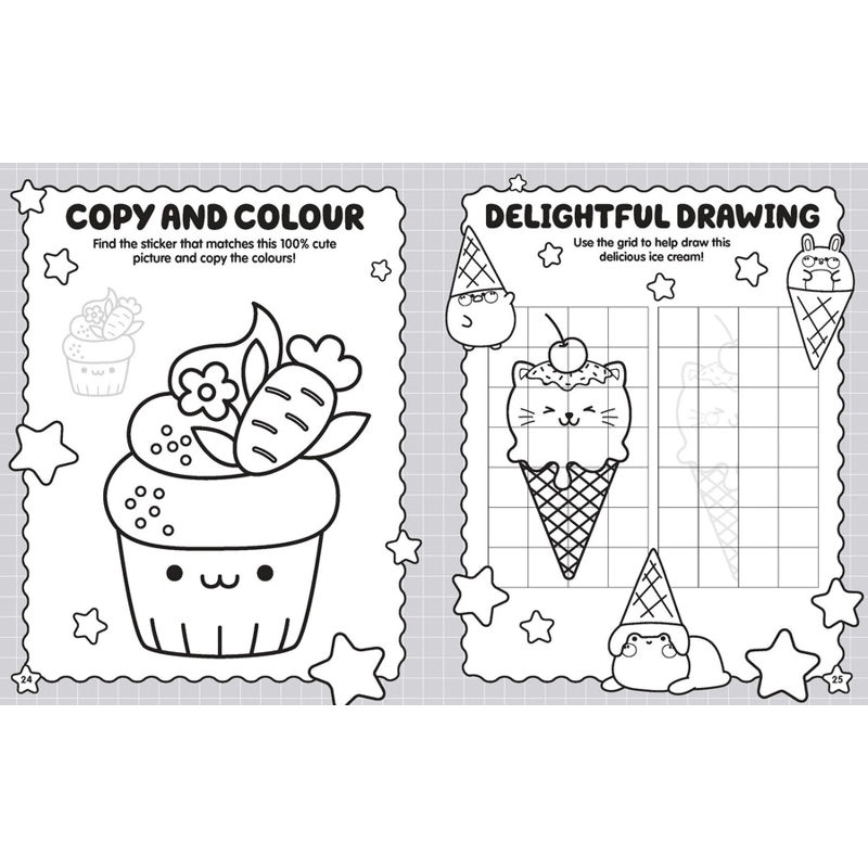 Sách 100% Cute - Ultimate Sticker Book