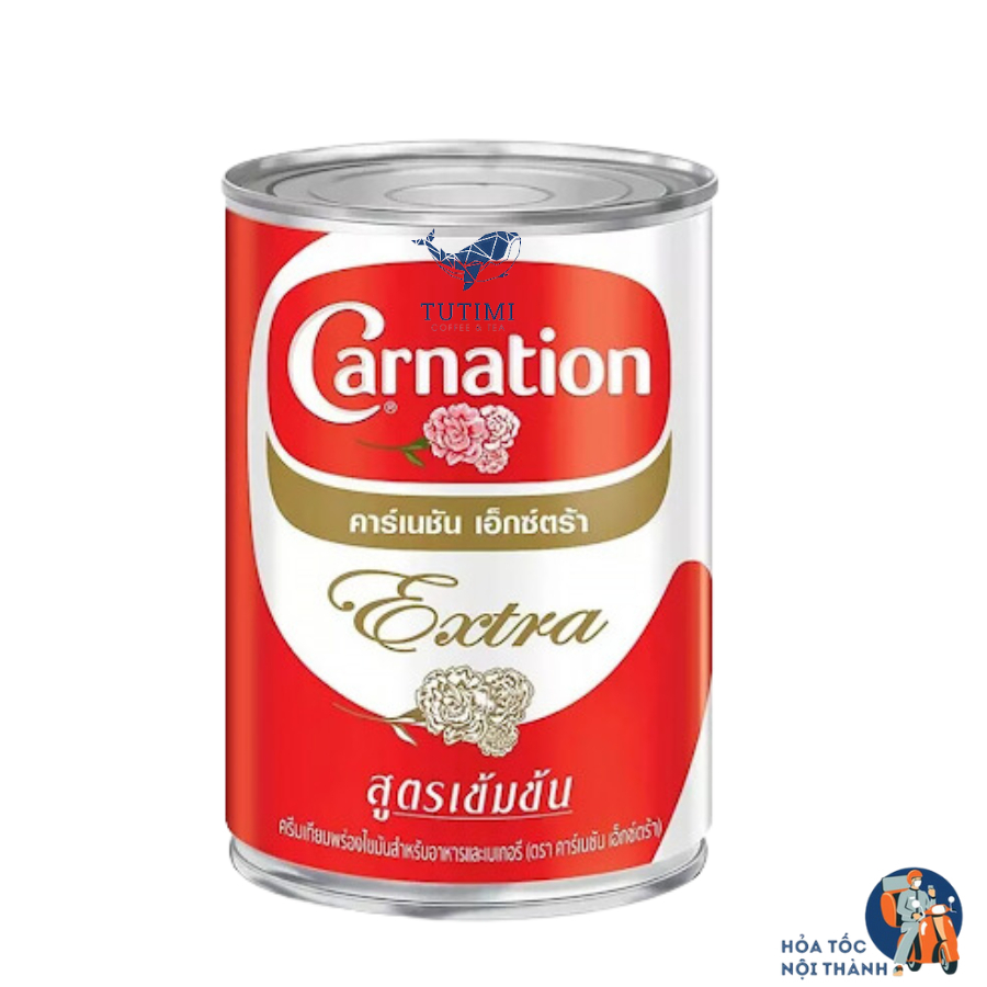 Sữa Béo Thái Carnation - Sữa Hoa Hồng - Sữa Béo Nước Bay Hơi