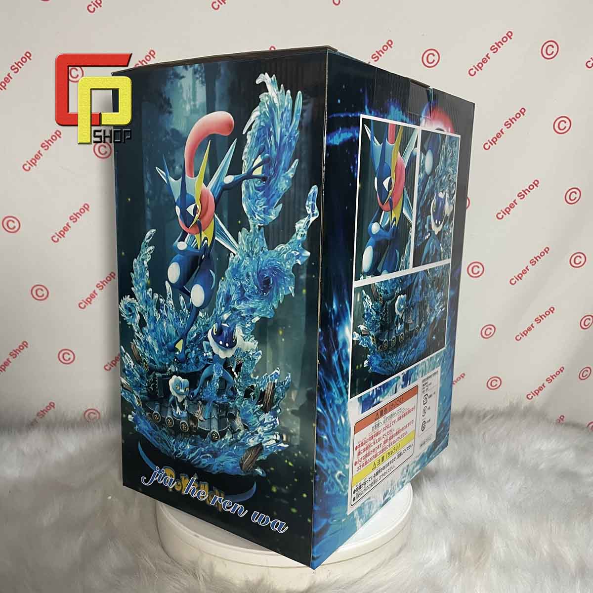 Mô hình Greninja Pokemon - Có Led - Figure Pokemon Greninja