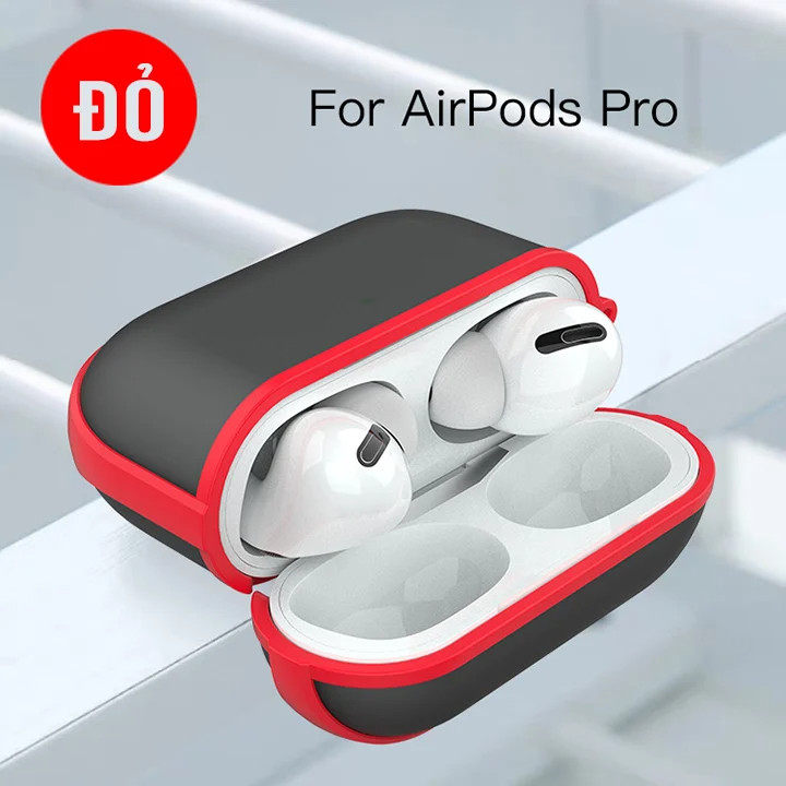 Case Likgus nhám viền màu cho Airpods Pro - Hàng Nhập Khẩu