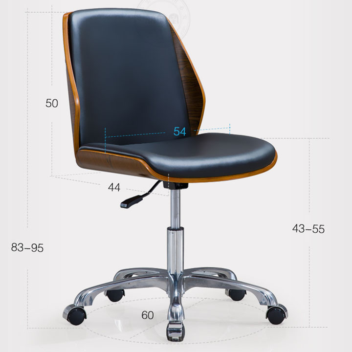 Ghế Giám Đốc Văn Phòng Xoay 360 Độ Bọc Da Lưng Ốp Gỗ Sang Trọng - Ghế Lãnh Đạo Cao Cấp sang trọng GHP031 Giao màu ngẫu nhiên
