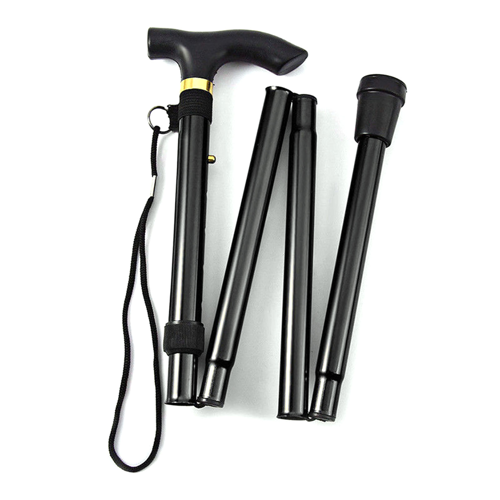 Gậy đi bộ bằng kim loại nhôm có thể điều chỉnh Gập gon