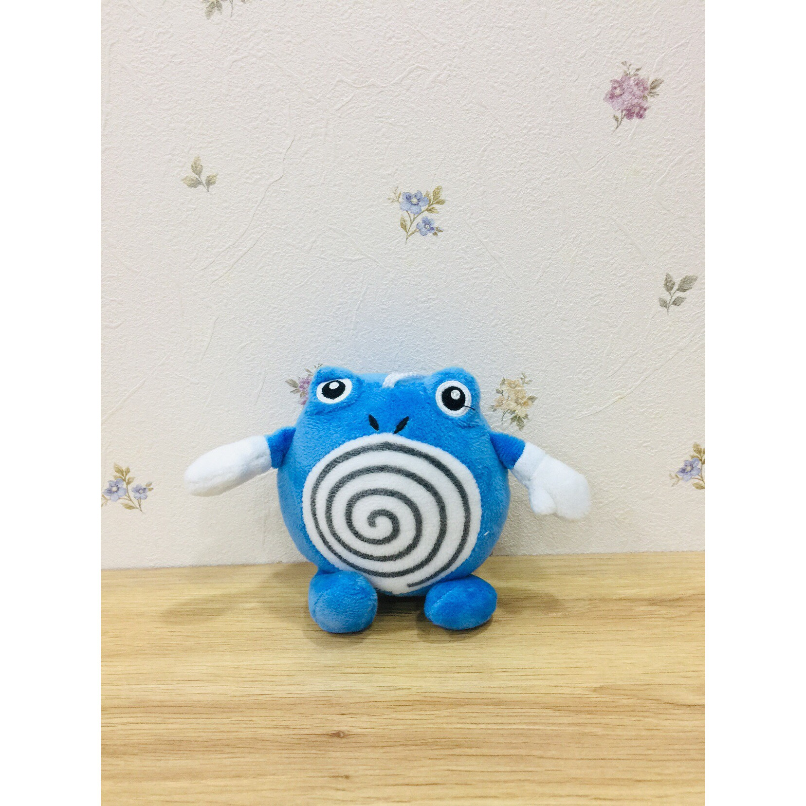 Gấu bông Pokemon Poliwhirl dạng móc khóa