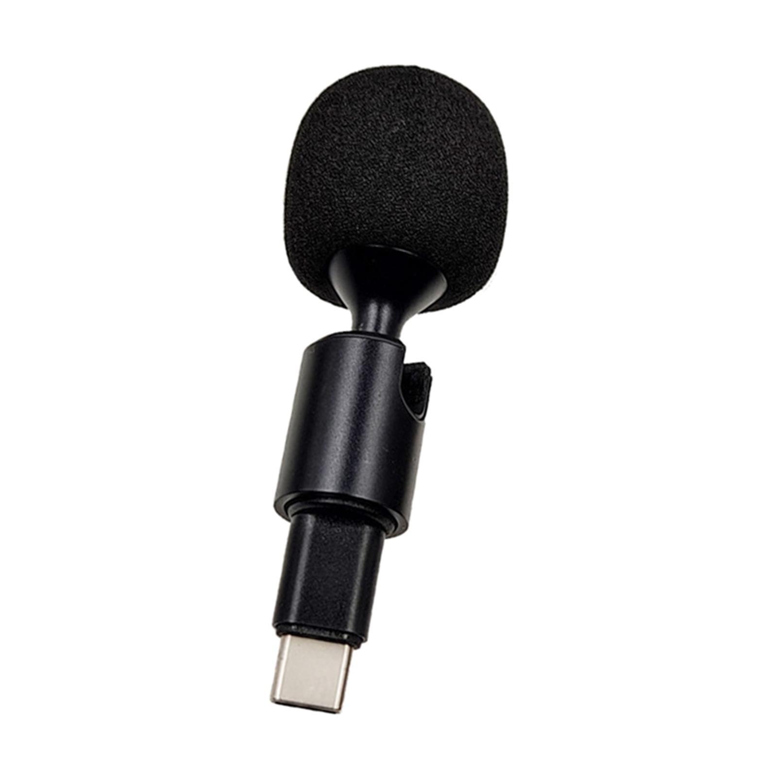 Portable USB Mini Microphone Wireless Lavalier Microphone for Skype Remote Work Computer