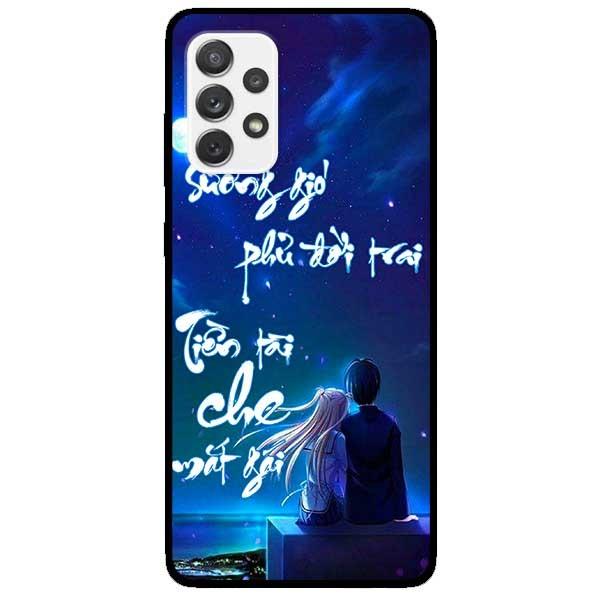 Ốp lưng dành cho Samsung Galaxy A32 - A52 - A72 - mẫu Thư Pháp Sương Gió