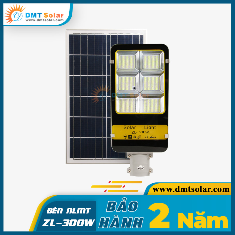Đèn bàn chải 300W năng lượng mặt trời giá rẻ ZL-300W
