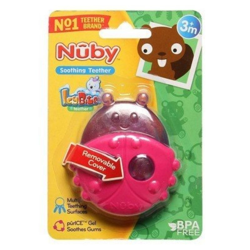 [ 92658-Nuby ] Ngậm nướu Gel lạnh hình thú cưng