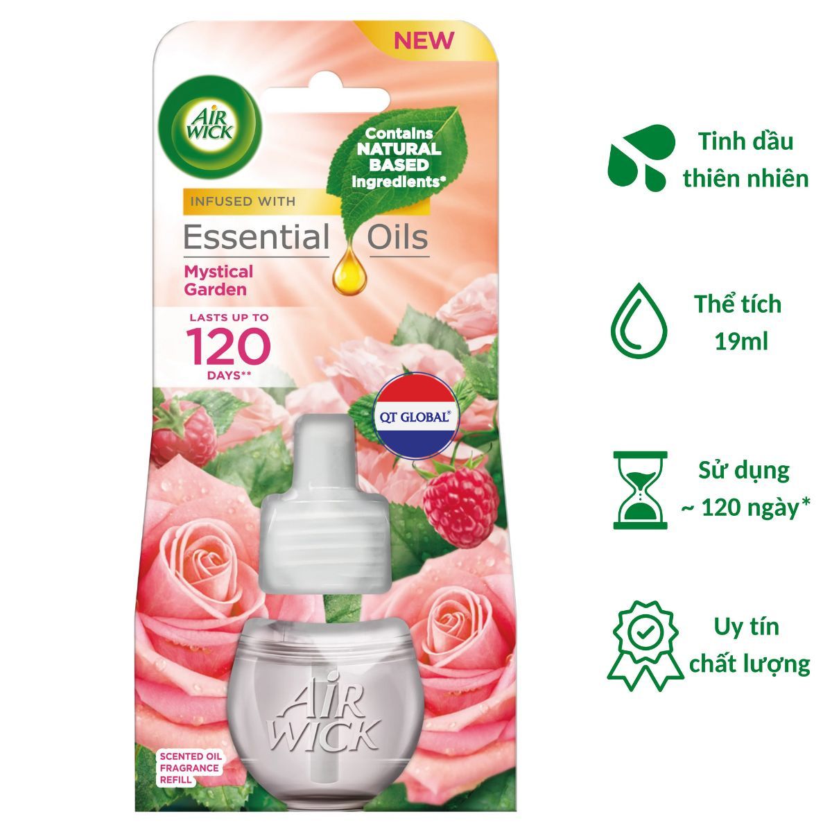 Combo 2 Lọ tinh dầu thơm phòng Air Wick 19ml