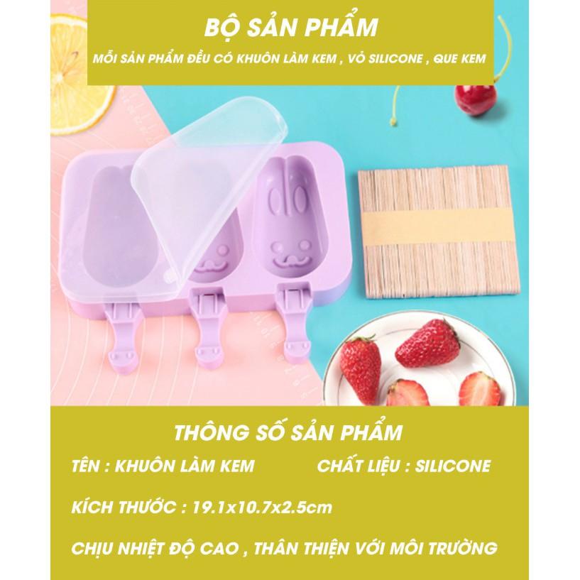 KHUÔN LÀM KEM SILICONE  - Home and Garden