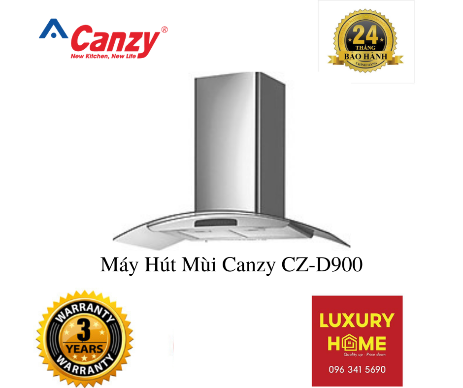 Máy Hút Mùi Canzy CZ-D900 - Hàng Chính Hãng