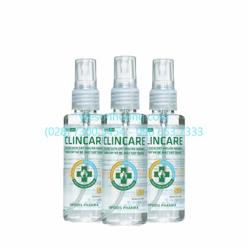 Dung dịch rửa tay Clincare SH 70ml