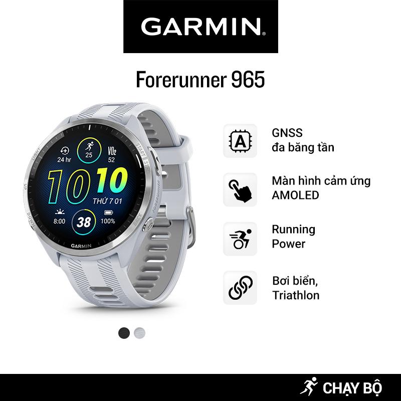 Đồng Hồ Thông Minh Garmin Forerunner 965 GPS - Hàng Chính Hãng