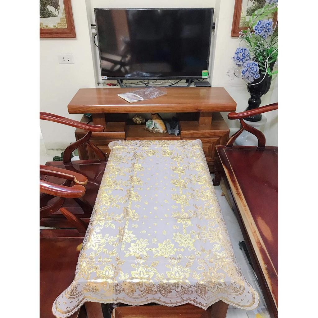 Khăn trải bàn 75x120cm Ren Hoa -