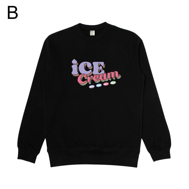 Áo Sweater Blackink Ice cream áo nỉ cổ tròn nam nữ