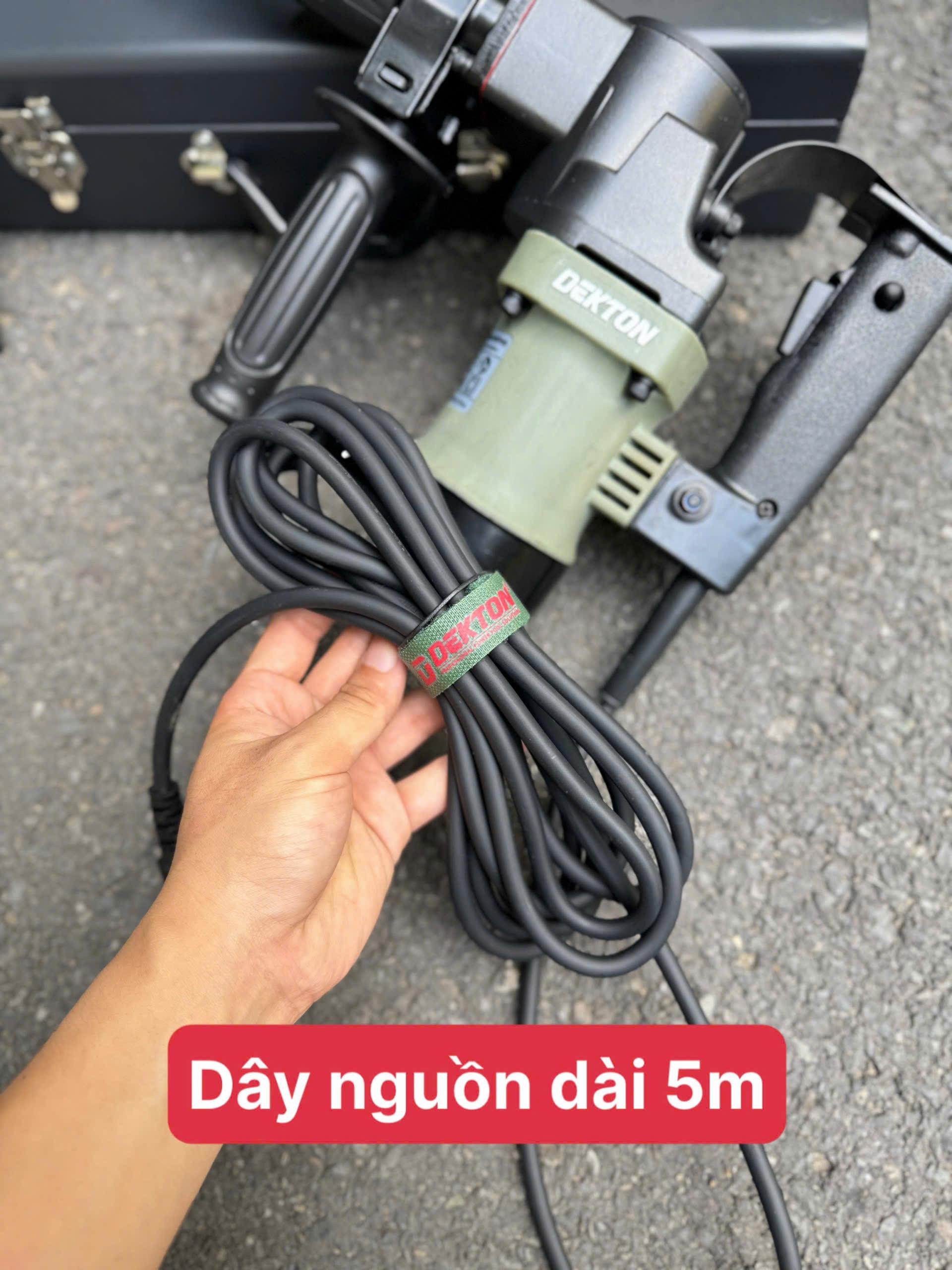 MÁY ĐỤC BÊ TÔNG 17MM 1150W LỰC ĐẬP 18J DK-DH0810XPRO DEKTON - HÀNG CHÍNH HÃNG