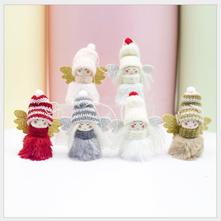 Thiên sứ Treo Trang Trí Cây Thông Giáng Sinh cực kì dễ thương kích thước 7,5cm x 6cm