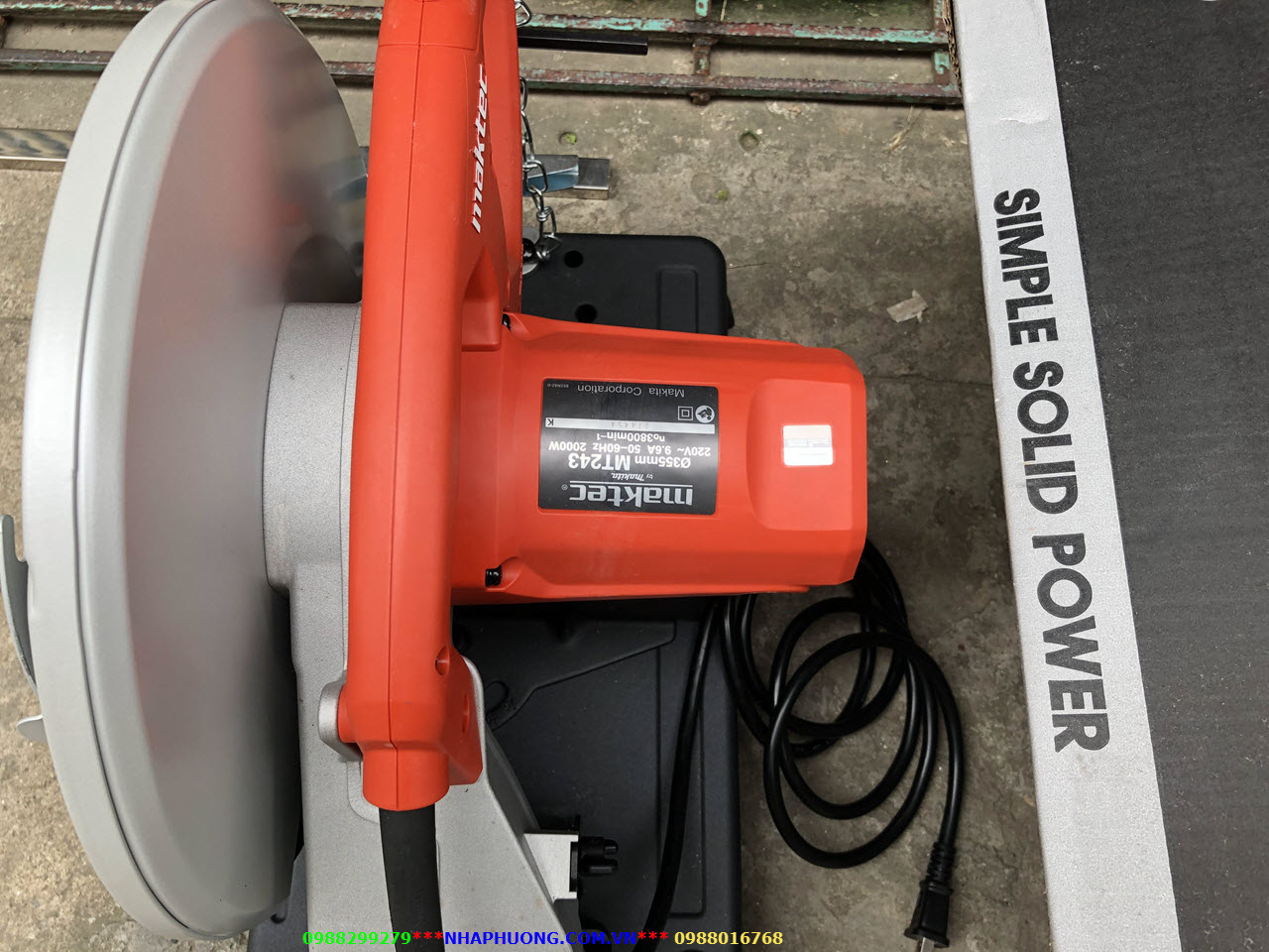 Máy cắt sắt MT243