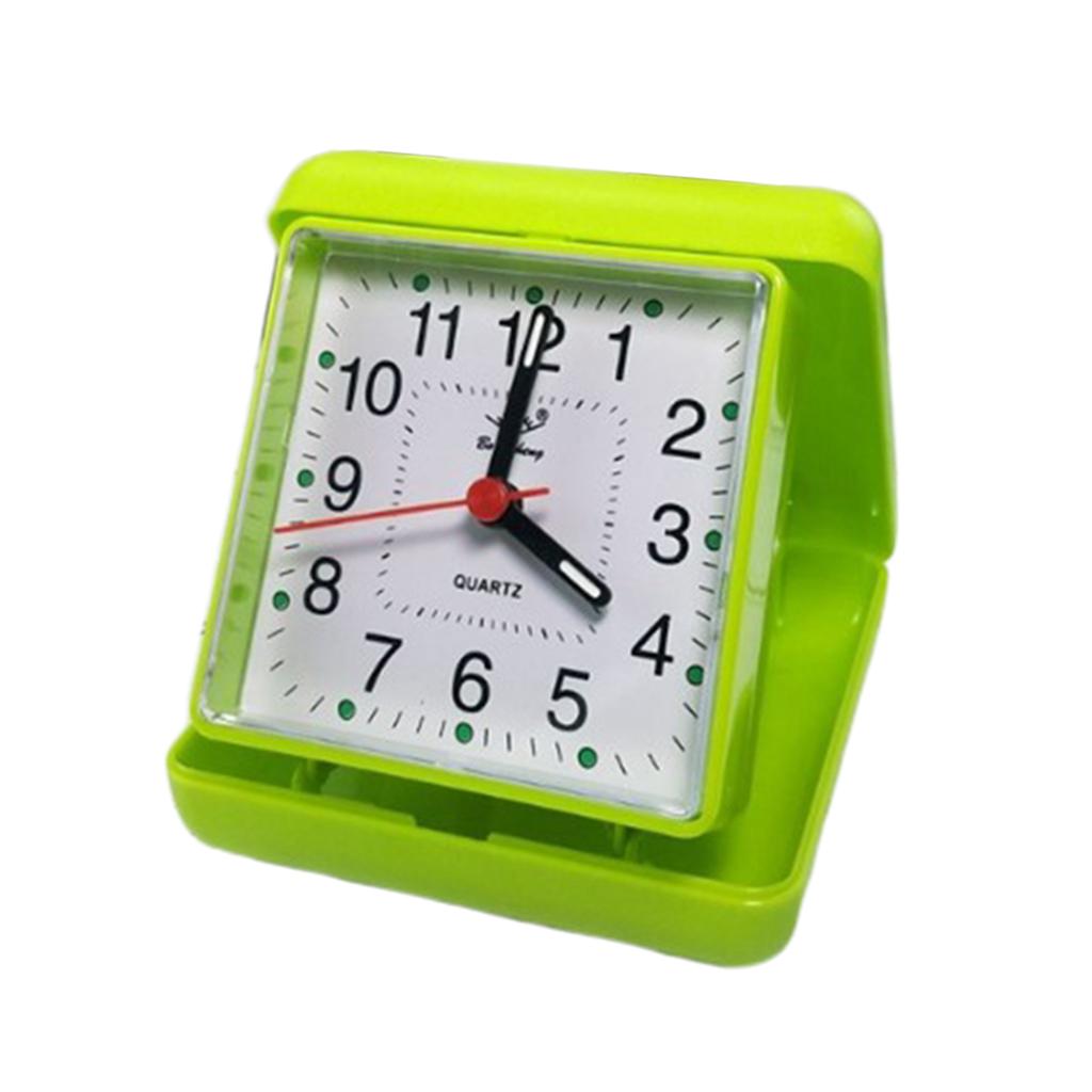 Mini Battery Travel Alarm Clock Classic Simple Square Mini Alarm-Clock