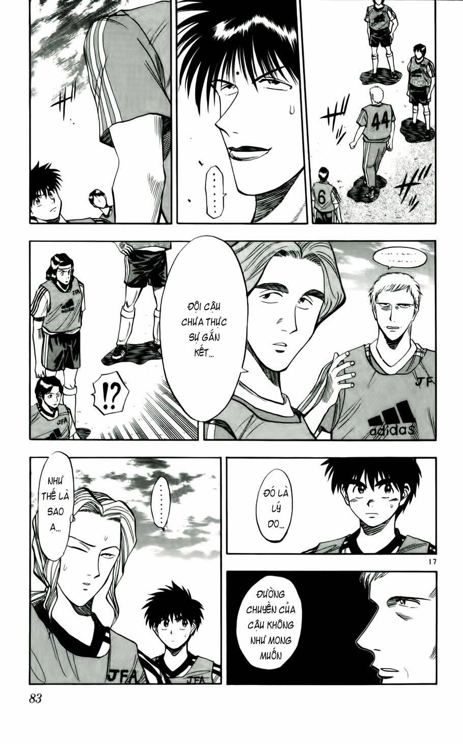 vũ điệu trên sân cỏ - fantasista chapter 39 17