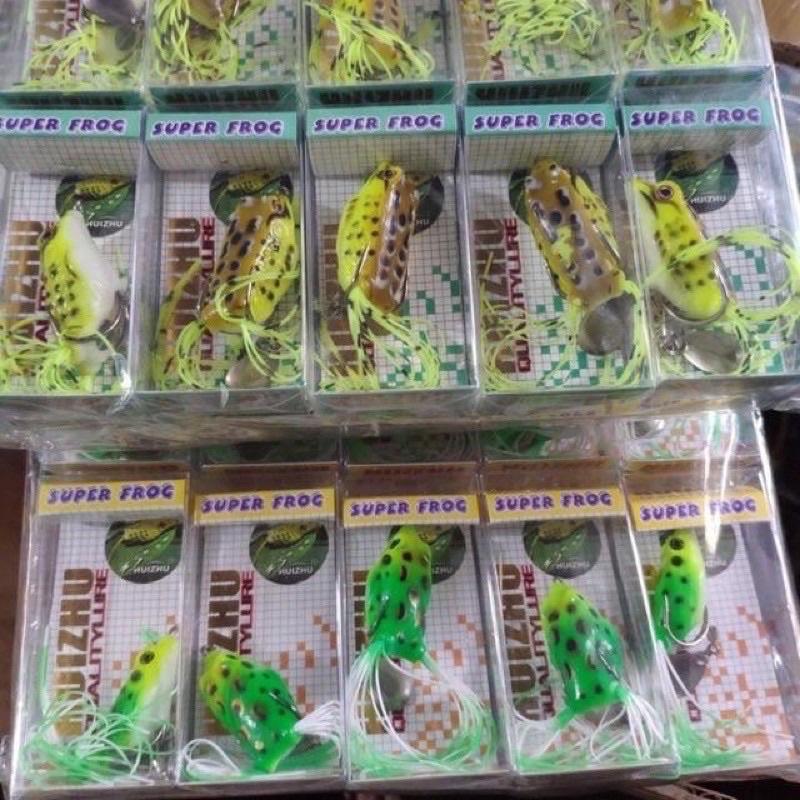 Mồi Giả Nhái Hơi Frog Toon V1 2 3 4 Thái Lan - Chuyên Câu Lure Siêu nhậy