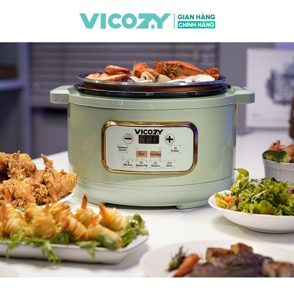 Nồi áp suất điện đa năng Vicozy Magic Cooking Pot - Hàng chính hãng