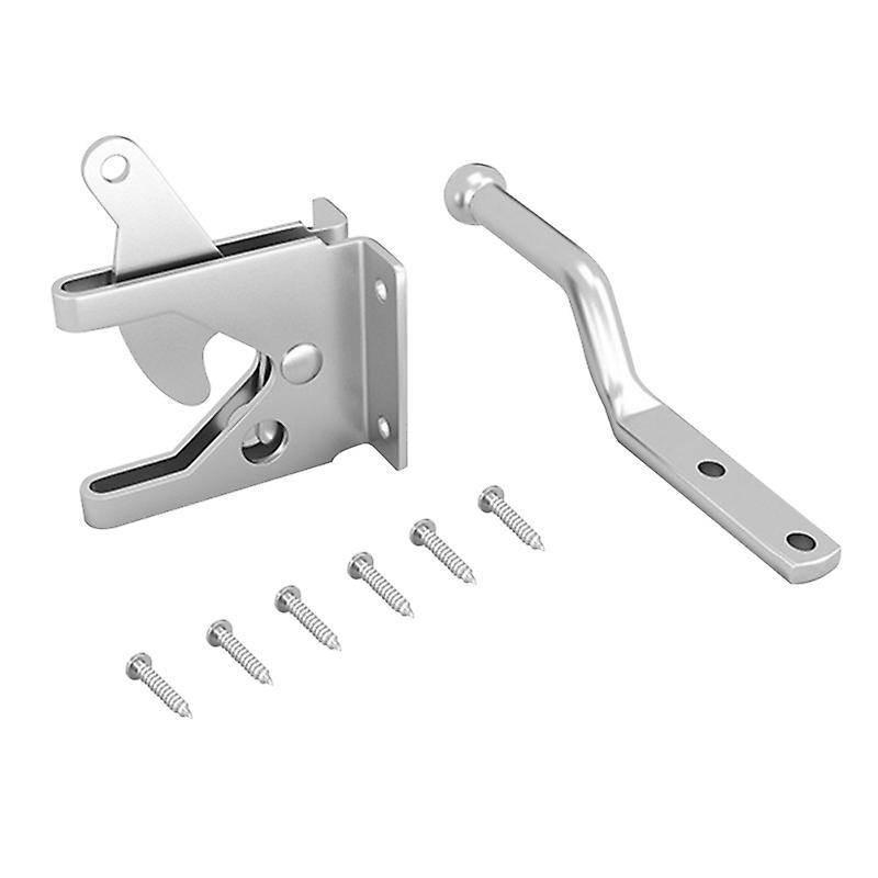 1 Bộ Chốt cổng tự khóa Chốt cổng hàng rào gỗ Khóa cổng hàng rào trượt