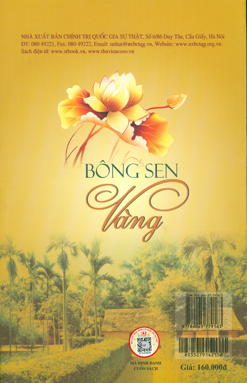 BÔNG SEN VÀNG (Bản in năm 2022)