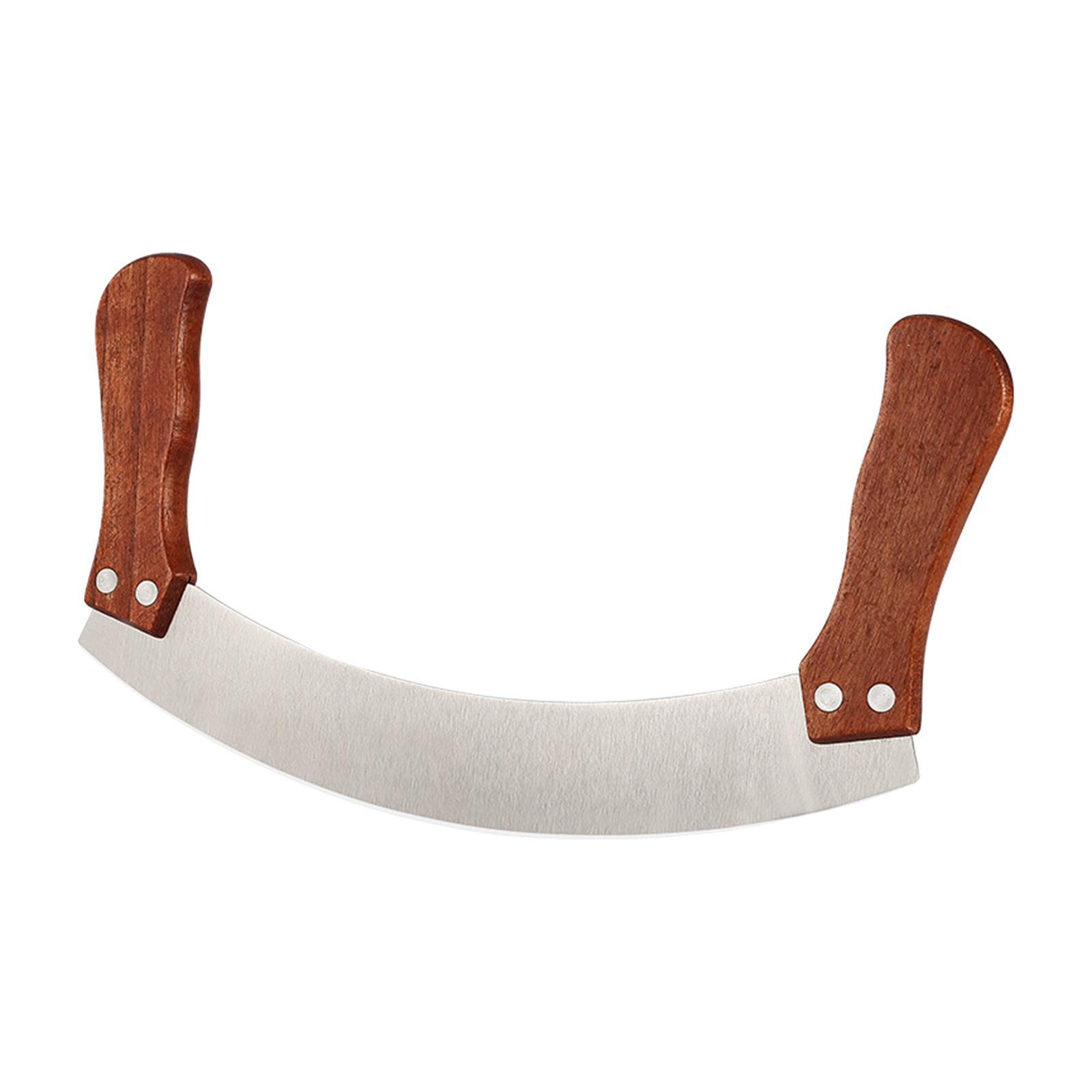 Pizza Cutter Wheel Non Slip Double Handle Cutter for Baking Accessories