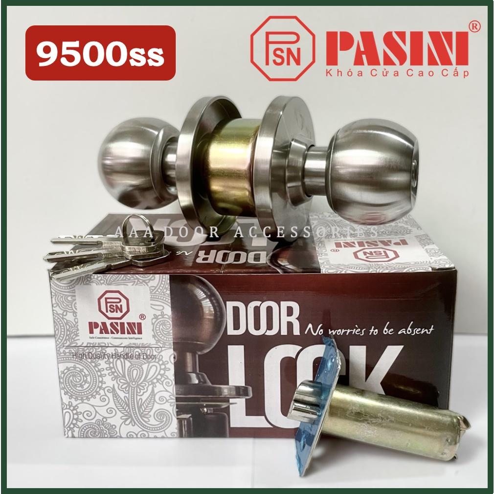 Khoá tay nắm tròn INOX Pasini 9500SS - Khoá đấm Pasini