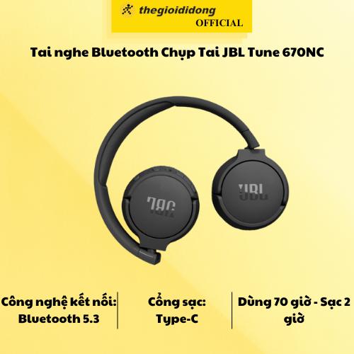 Tai nghe Bluetooth Chụp Tai JBL Tune 670NC - Hàng chính hãng