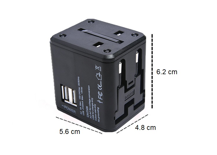 Ổ cắm nối đa năng quốc tế D995