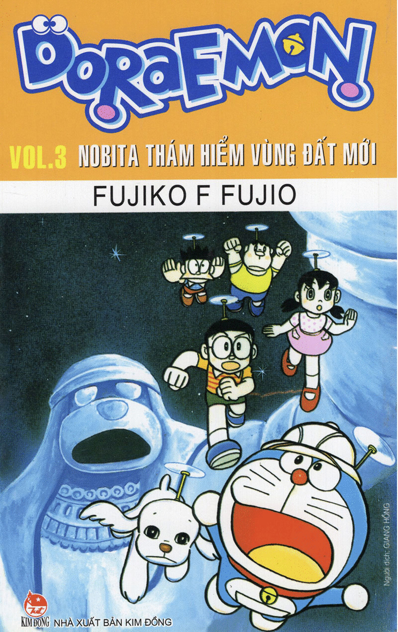 Sách - Doraemon Truyện Dài - Tập 3 - Nobita thám hiểm vùng đất mới