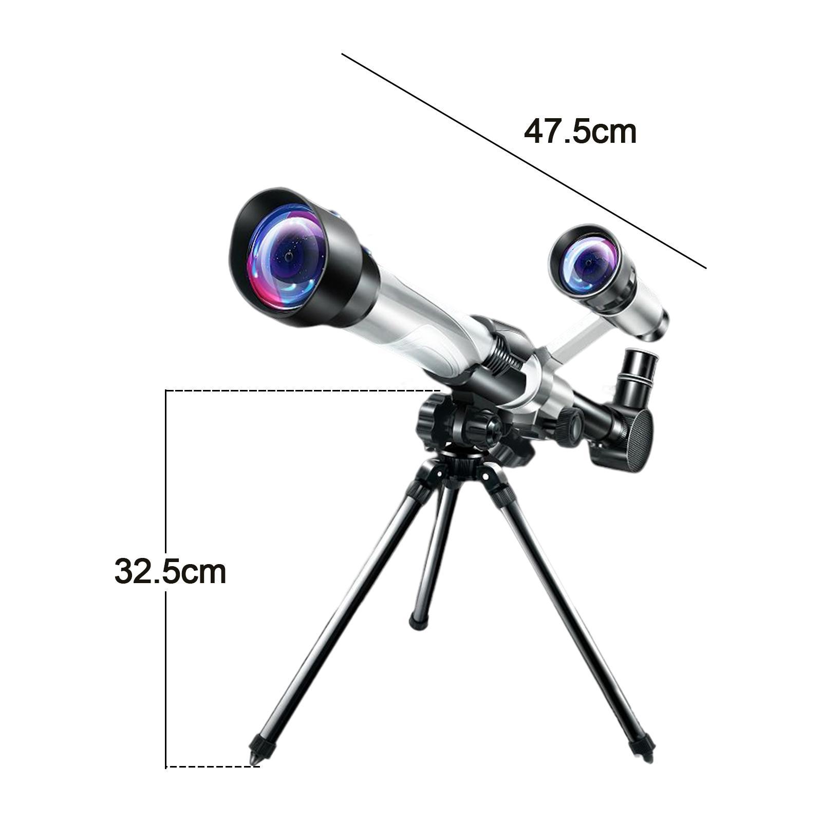 60mm  Telescope with  Scope Tripod for Kids Astronomy Refractor Telescope