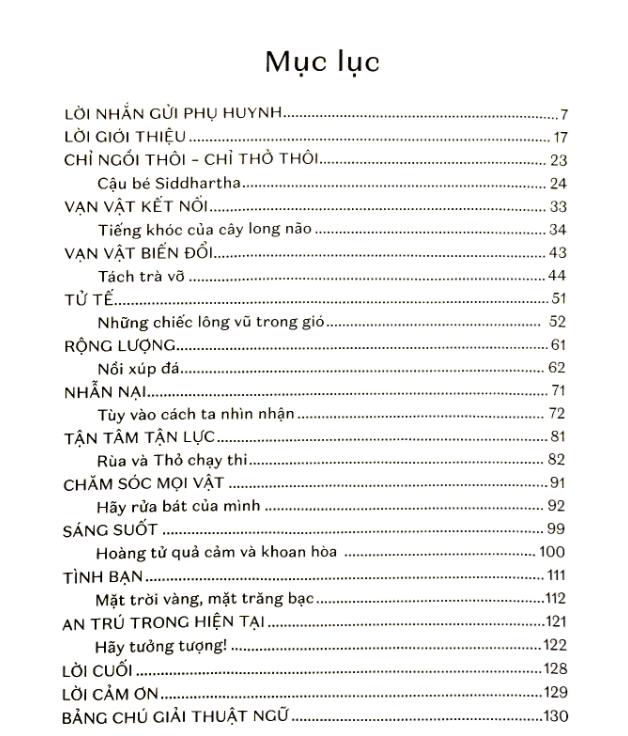Sách Thiền cho trẻ em - 50+ câu chuyện và bài tập chánh niệm thắp sáng lòng nhân ái
