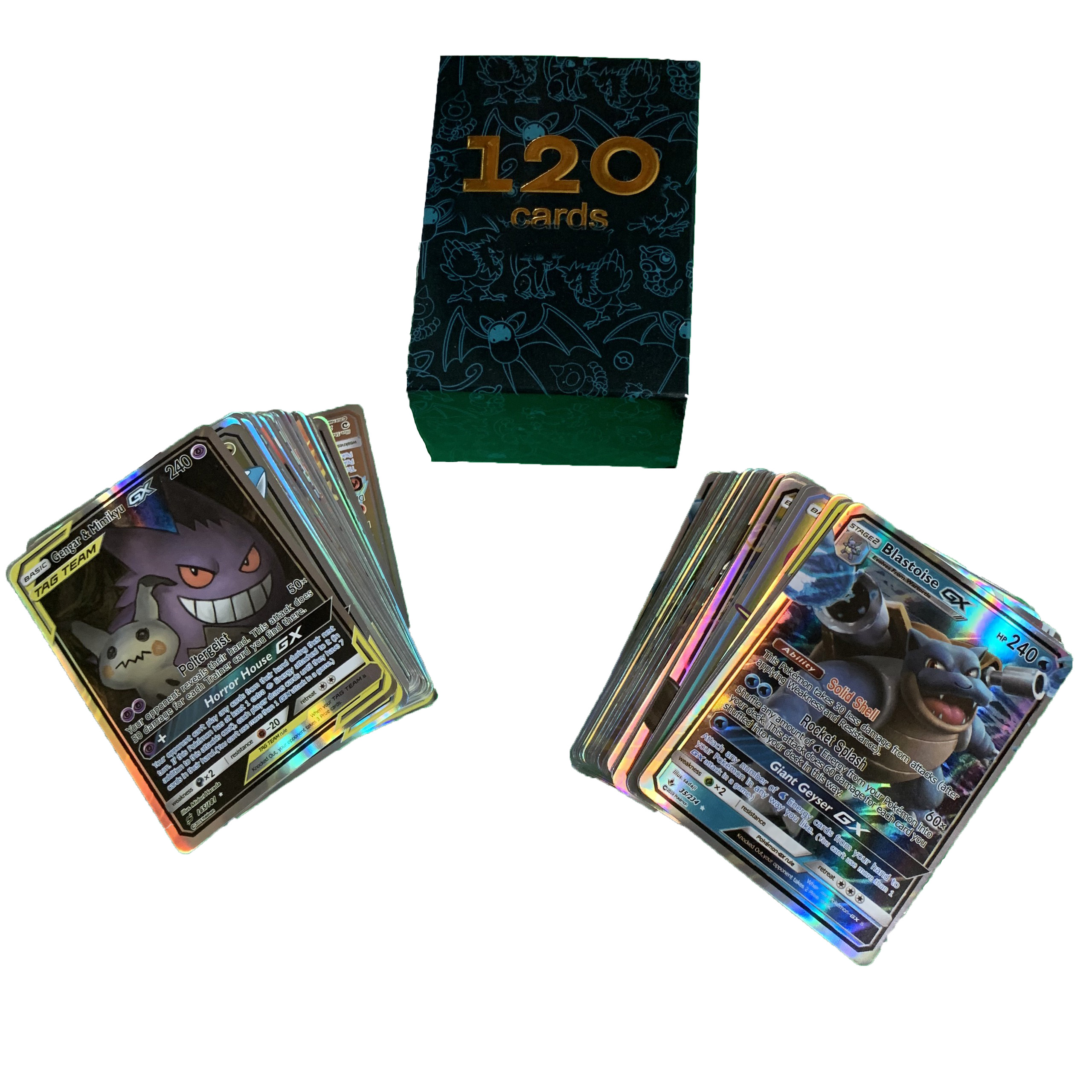 Bộ Thẻ Bài Pokemon 120 Thẻ (Gx+Tagteam) Chơi Đối Kháng New Đẹp