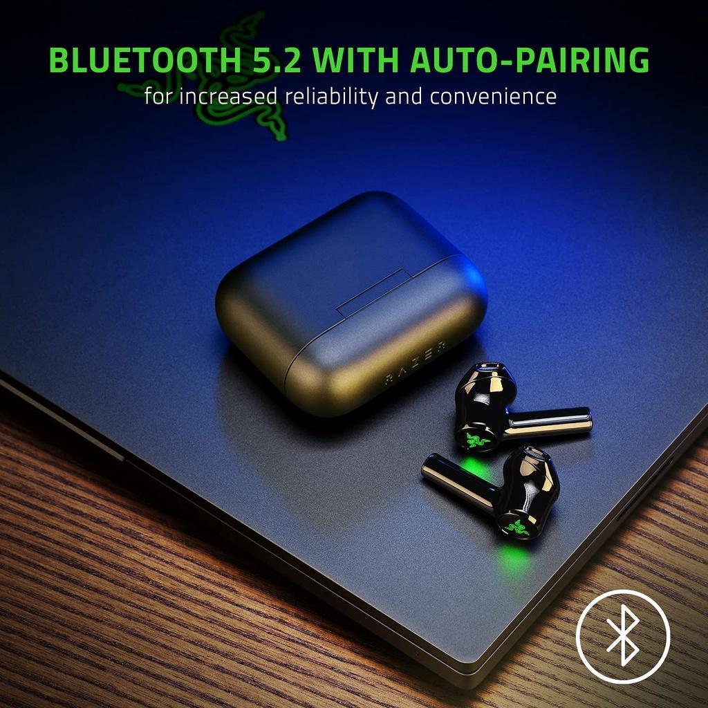 Cặp Tai Nghe Bluetooth 5.0 Không Dây RAZER Hammerhead Chống Thấm Nước