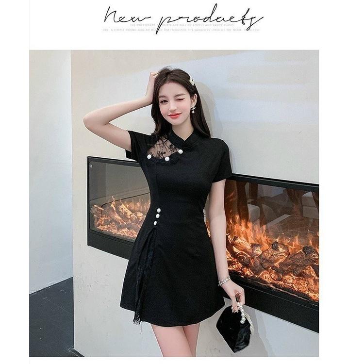 SET BỘ SHORT PHỐI REN KẾT NÚT CAO CẤP