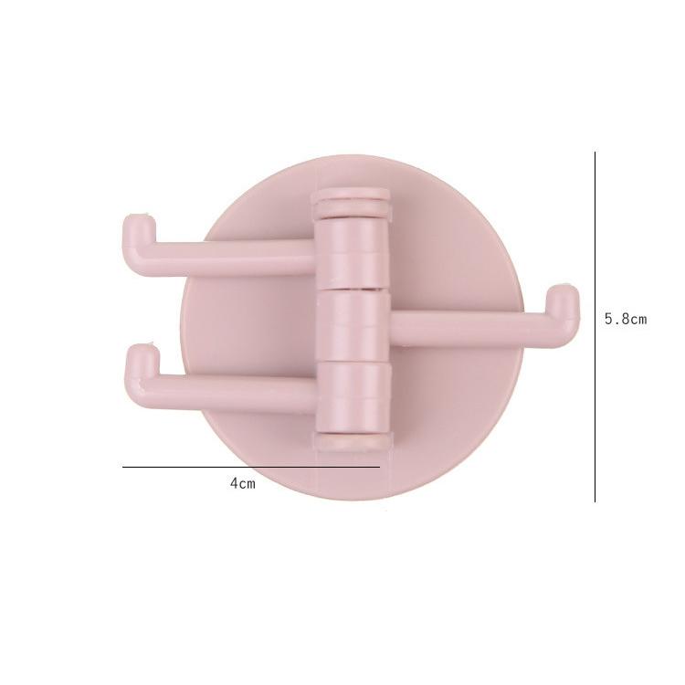 Móc dán tường thiết kế 3 móc dùng để treo đồ tiện lợi