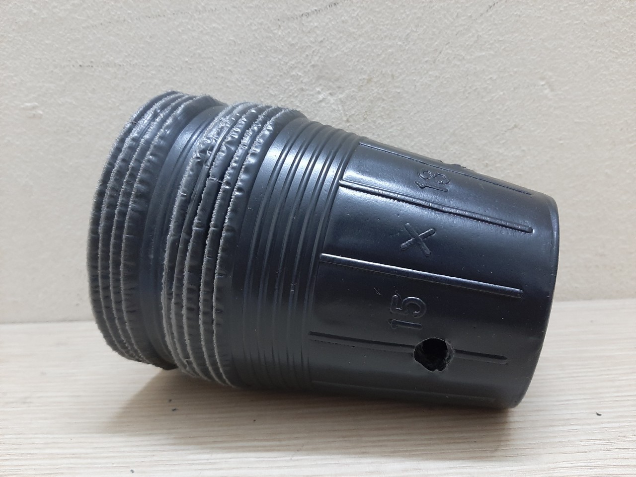5Kg Chậu nhựa mềm ươm cây 15x13 - bịch, túi bầu ươm cây 15x13; đường kính miệng x cao: 12x10.5cm