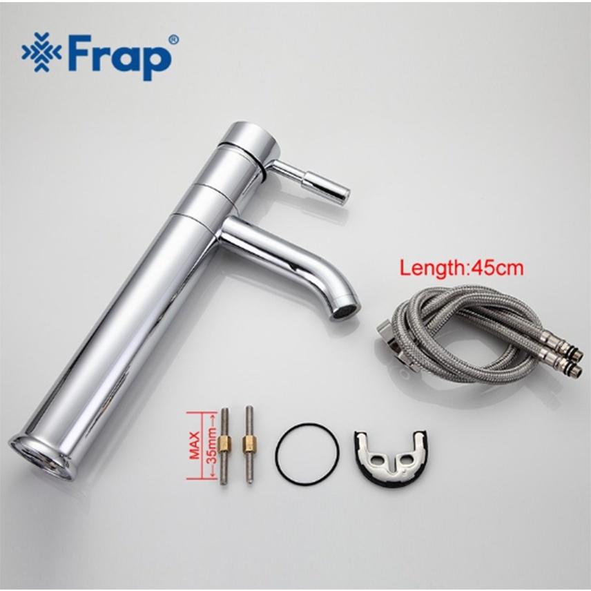 VÒI LAVABO NGA NHẬP KHẨU FRAP F1052-2 - HÀNG CHÍNH HÃNG - VÒI CAO LẮP BÀN ĐÁ