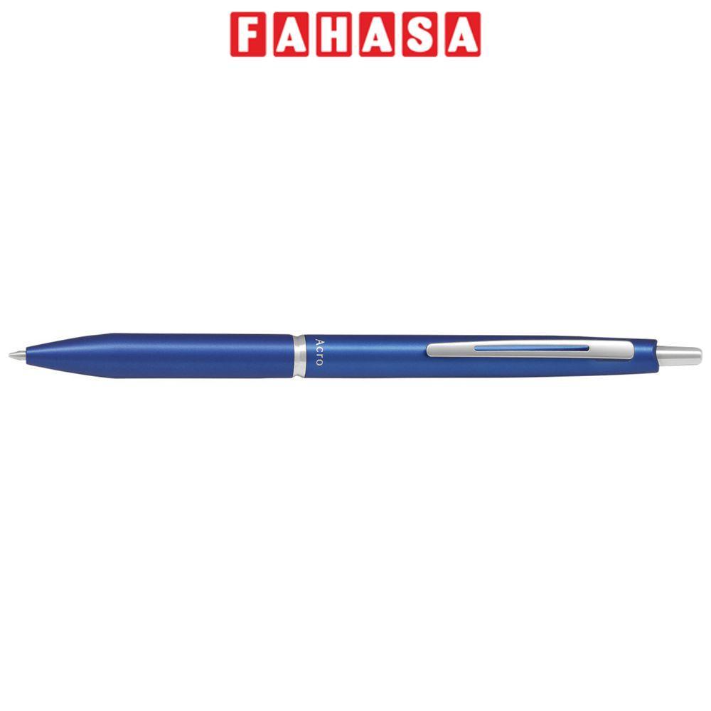 Bút Bi Ký Acro 1000 0.7 mm - Pilot BAC-1SF-ML - Mực Đen - Thân Xanh Dương Kèm Hộp