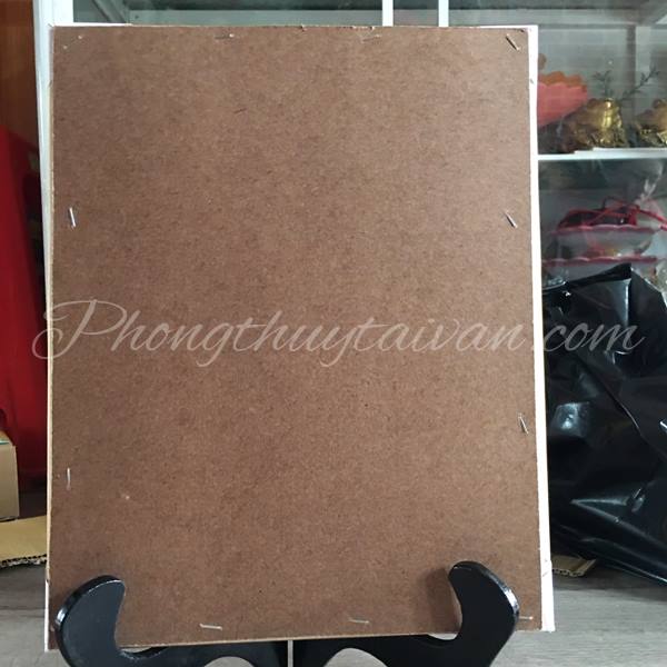 Bài vị Thần tài Thổ địa Kim sa Rồng 31cm*40cm