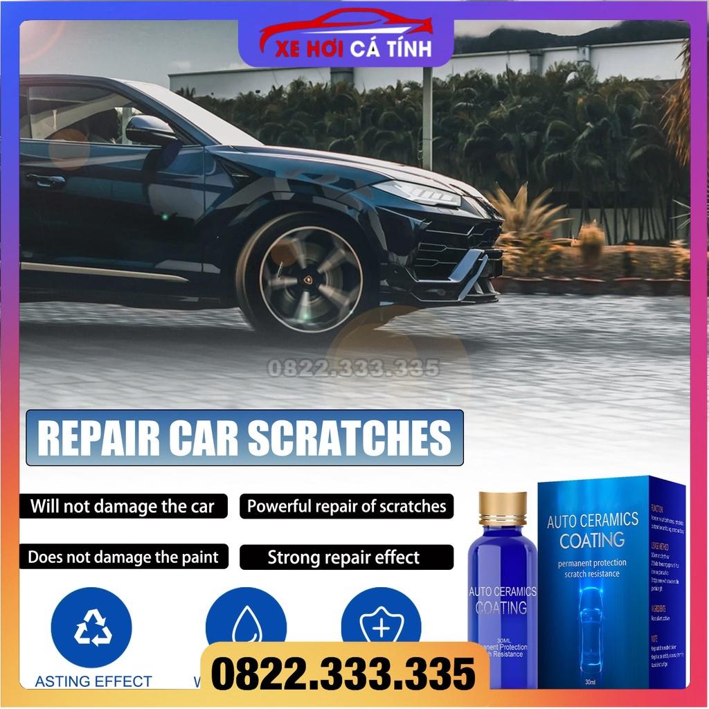 Tinh thể nano ceramic phủ bề mặt sơn ô tô chất lỏng phủ pha lê bảo vệ bề mặt sơn xe hơi xe máy sửa chữa vết trầy xước