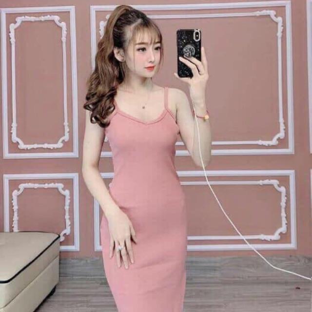 ĐẦM THUN GÂN BODY 2 DÂY