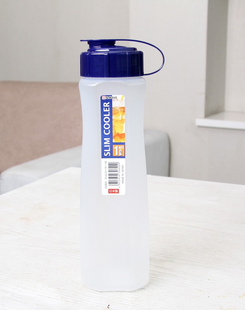 Bình nước du lịch Slim Cooler 1.0L - Hàng nội địa Nhật Bản nhập khẩu chính hãng